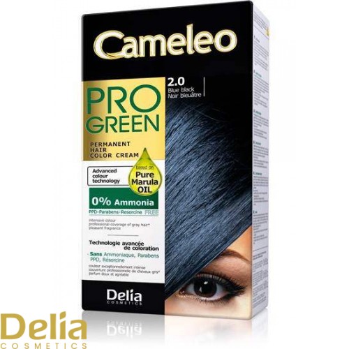 Boja za kosu CAMELEO PRO GREEN - Plavo-crna 2.0